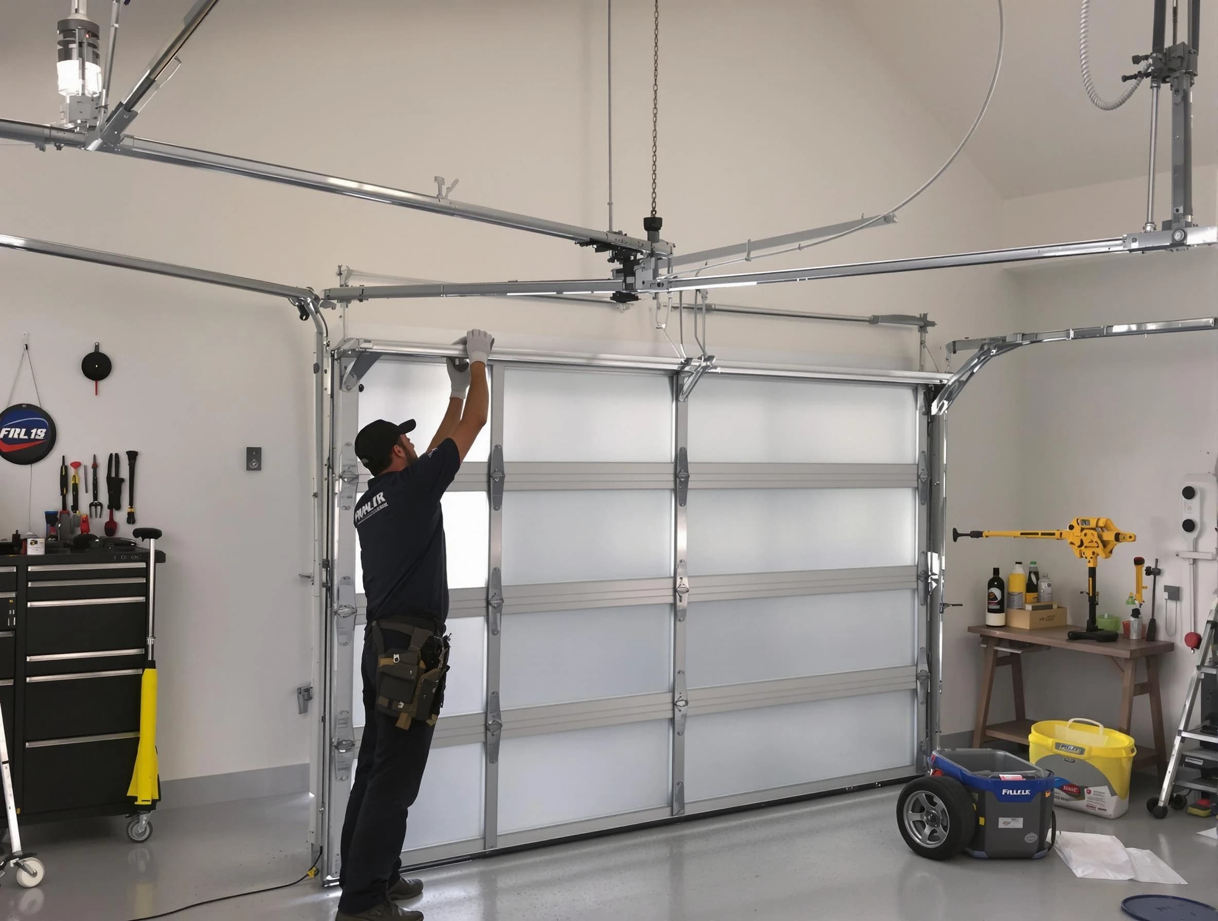 Dacono Garage Door Repair certified team performing precision garage door installation in Dacono