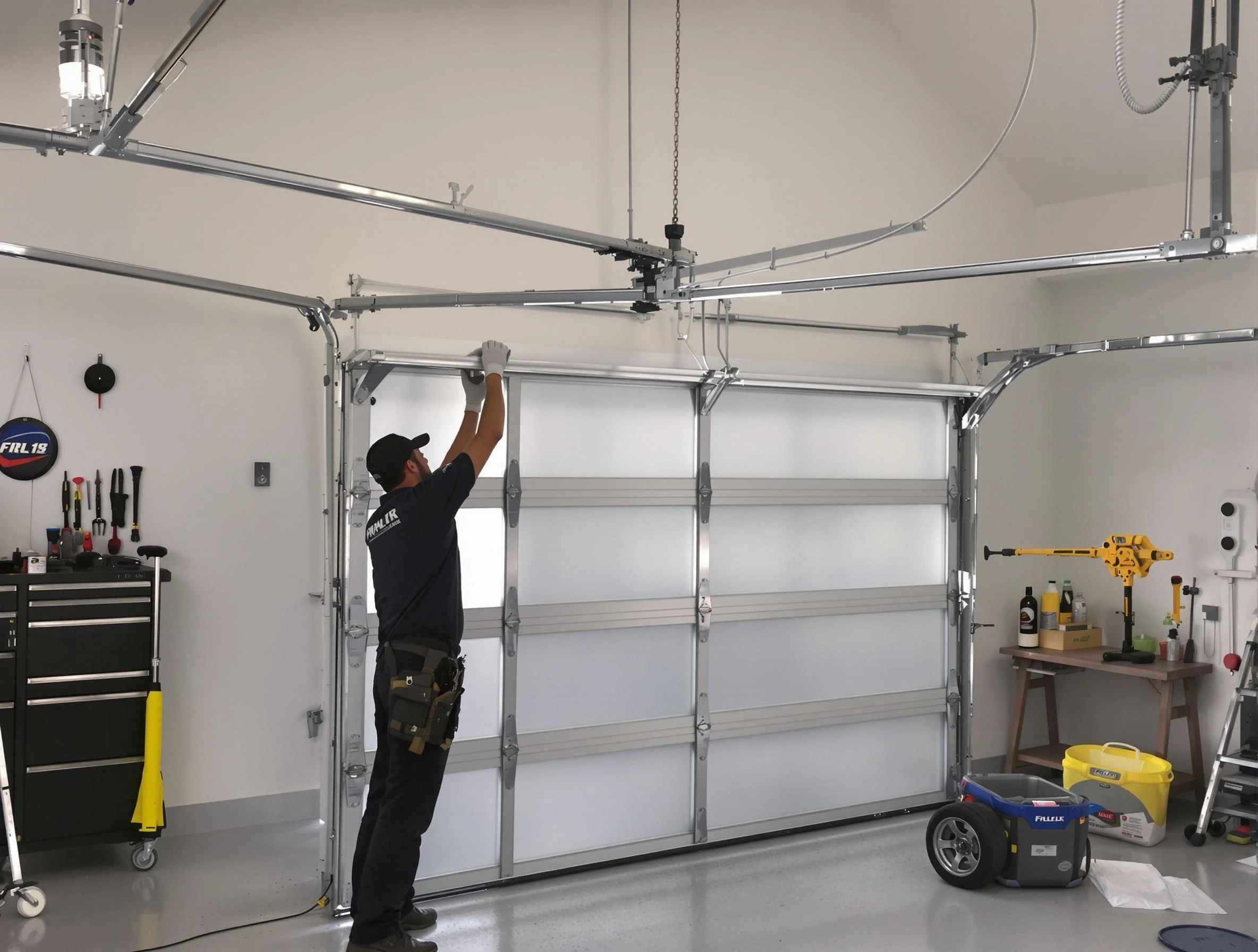 Dacono Garage Door Repair certified team performing precision garage door installation in Dacono