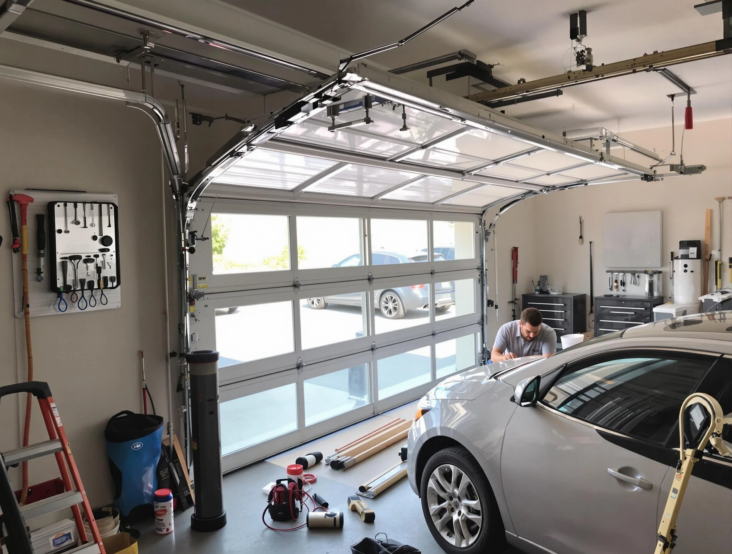 Garage door noise reduction service by Dacono Garage Door Repair in Dacono