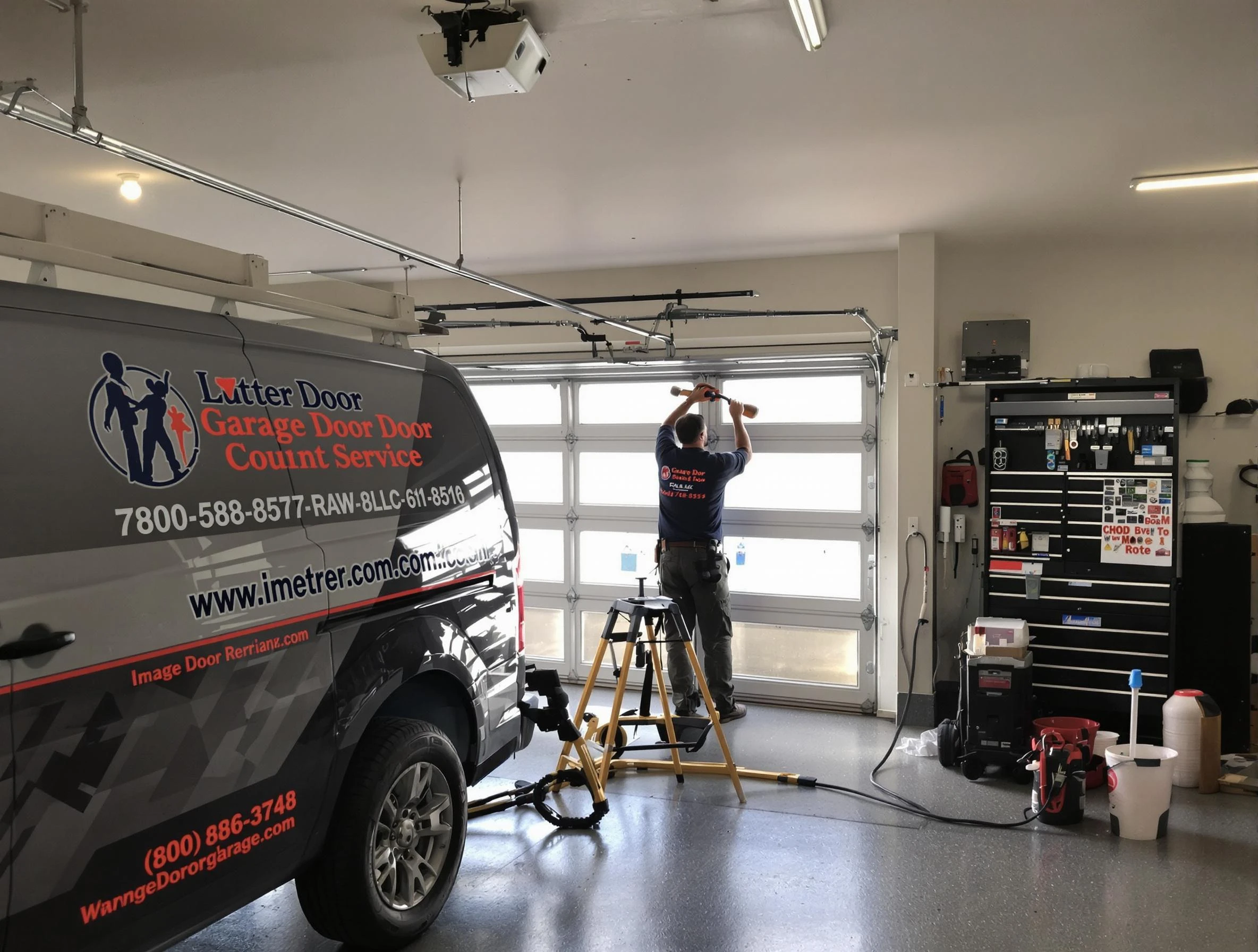 Dacono Garage Door Repair rapid response team performing same-day repair in Dacono